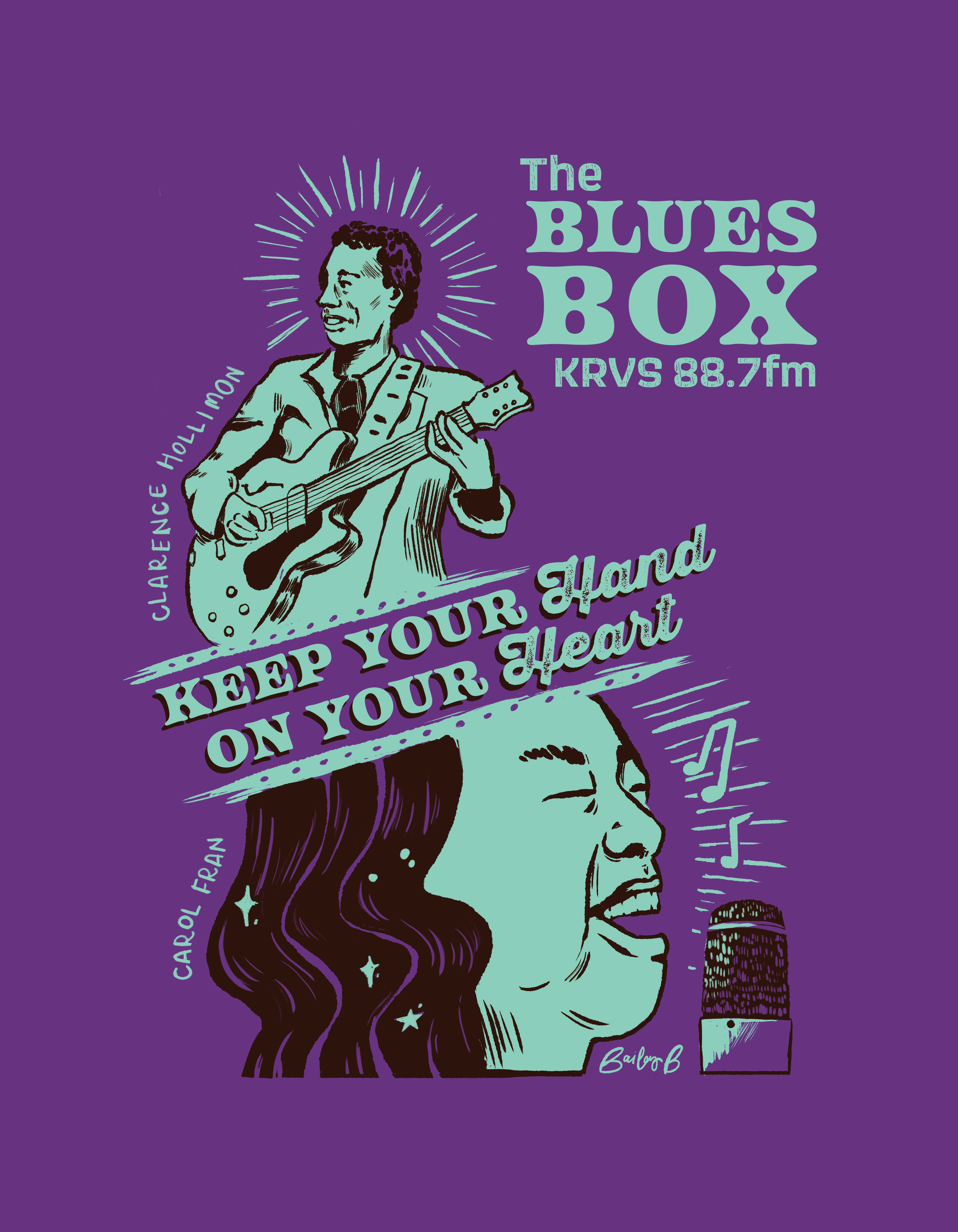 Blues Box Tee